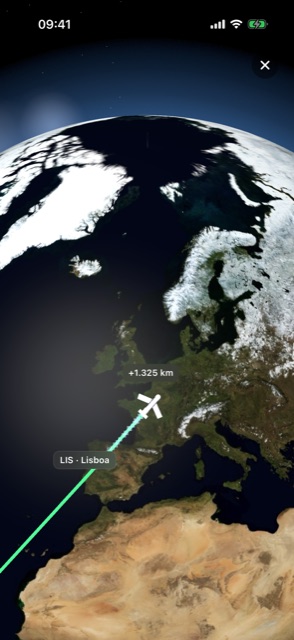 Mapa de voos 3D